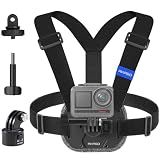 AKASO Quick Release Adjustable Chest Mount Harness Strap for Action Camera