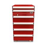 Whynter TBR-185SR 1.8 cu. ft. Portable Tool Box Refrigerator with 2 Drawers and Lock, One Size, Powder Coated Red