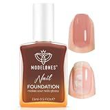 Modelones Nail Strengthener and Growth, Fall Rose Brown Nail Polish Care