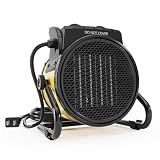 Joanolga Outdoor Heater for Patio, 1500W Electirc Greenhouse Heater, Yellow