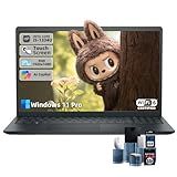 Dell Inspiron 15 Touchscreen Laptop - Intel i5-1334U (Up to 4.6GHz, 10-Core), 15.6" FHD Display, 64GB RAM, 2TB SSD, Windows 11 Pro, Copilot, WiFi6, Office Lifetime, w/Accessories