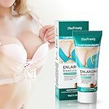 Breast Enhancement Cream, Natural Breast Enlargement Cream, Firms, Plumps & Lifts Your Breasts and Improves Sagging Breasts, for All Skin Types-2.11 Oz