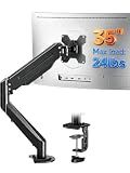 Suptek Single Monitor Arm Fully Adjustable for 17-34-35 Inch Screens