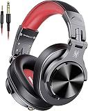 OneOdio A71 Hi-Res Wired Over-Ear Studio Headphones for DJ, Mixing - Red