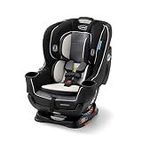 Graco Extend2Fit Convertible Car Seat, Rear and Forward Facing Car Seat with Adjustable Extension Panel for Extra Legroom, Great Gift for Baby Shower or Baby Registry, Gotham