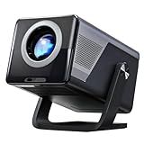 [2000 ANSI Daylight Visible] Native 1080P Smart Video Projector 4K 8K Input, Android 14 Projecteur Portatif with HiFi Sound, Auto Focus & Keystone, WiFi Bluetooth Home Theater for iPhone/Netflix X7