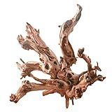 Jorewood Natural Large Aquarium Driftwood for Fish Tanks & Reptile Terrariums – 100% Safe Fish Tank Decorations, Unique Twisted Branches 1-Piece 13-17 Inch Low Tannin, Easy to Sink