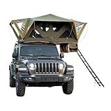 Naturnest Andromeda Rooftop Tent, Soft Shell Rooftop Tent for Vans, Jeeps, SUVs, Trucks, Increased Use Area 2-3 Person (Light Green)