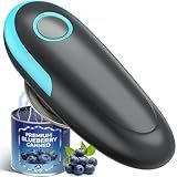 Electric Can Opener, One Touch Automatic Can Opener, Smooth Edge Food Safe Handheld Can Openers Electric for Kitchen, Kitchen Gadgets Battery Operated Can Opener for Seniors, Arthritis & Chef
