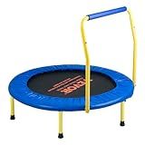 VEVOR 3FT Trampoline 36" Trampolines Indoor/Outdoor Trampoline for Toddlers, Foldable Mini Baby Trampoline with Foam Handle, Recreational Trampoline Birthday Gift