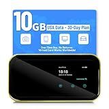 FREEBOT Mobile Hotspot Device 4G LTE Router, Pay As You Go WiFi Router, 150+ Countries Coverage, No Contract No SIM,Portable WiFi for Travel, Connects Up to 10 Devices (10GB 30 Days USA Data)