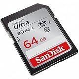 SanDisk Ultra 64GB Class 10 SDXC UHS-I Memory Card up to 80MB/s (SDSDUNC-064G-GN6IN)