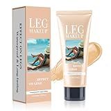 Legs Makeup Waterproof No Transfer - Sweat Resistant Skin Concealer Tattoo Cover Up All Day Wear - Makeup Long Lasting Body Foundation for Scar, Tattoo All Skin Tones (#03 Fairest)