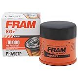 FRAM Extra Guard PH4967 10K Mile Change Automotive Replacement Interval Spin-On Engine Oil Filter for Select Vehicle Model Years, Vehicle Engine Protection Oil Filter for Everyday Drivers