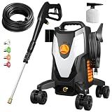 Electric Pressure Washer 4500PSI 2.8 GPM with Anti-Tipping Technology
