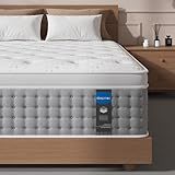 Sleepmax King Size Mattress 14 Inch - Hotel-Collection Hybrid Mattress Deep Sleep Pain Relief - Extra Lumbar & Hip Support - 365-Night Trial, Fiberglass-Free Bed in a Box, CertiPUR-US Certified
