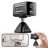 SENOLTA Hidden Camera – 2K HD Wireless Spy Camera with Audio/Video, Mini Indoor Camera for Home Security, AI Motion Detection, Night Vision, Built-in Siren, Two-Way Audio, 60-Day Battery Life