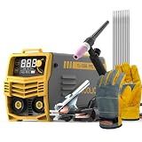 TOOLIOM 135A 110V Stick Welder Kit with Lift TIG Torch, rods & Gloves