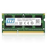 LIYI DDR3L 4GB RAM Single 1333MHz PC3 PC3L-10600 CL9 1.35V Low Voltage DRAM SO-DIMM DDR3L RAM 204-Pin 2Rx8 Dual Rank Unbuffered Non-ECC Laptop Notebook PC Computer RAM Memory Module Upgrade
