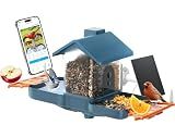 Smart Solar Bird Feeder with Camera & Outdoor Bird Bath