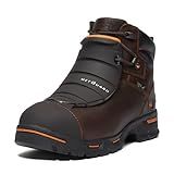 Timberland PRO Men's Endurance 6 Inch Steel Safety Toe Puncture Resistant External Met Guard Industrial Work Boot, Brown-2024 NEW, 13 M US