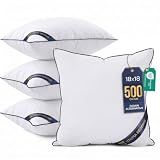 Utopia Bedding 18x18 Throw Pillow Inserts, Decorative Pillows, Pack of 4