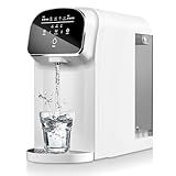 Countertop Reverse Osmosis System Water Filter with UV, 5:1 Pure to Drain, 5 Stage RO Water Filtration, Portable No Installation Water Purifier, Countertop Filtration for Home, Off White