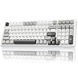 AULA F99 Wireless Mechanical Keyboard,Tri-Mode BT5.0/2.4GHz/USB-C Hot Swappable Custom Keyboard,Pre-lubed Linear Switches,RGB Backlit Computer Gaming Keyboards for PC/Tablet/PS/Xbox