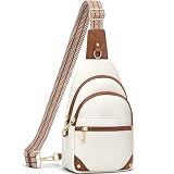 SYTRAH Anti Theft Crossbody Bags for Women, RFID Travel Sling Purse Beige
