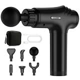 Youdgee Massage Gun, 30 Speeds, 6 Heads, Quiet Deep Tissue Muscle Massager