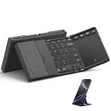 OMOTON Foldable Keyboard with Touchpad for iPad, Tablets, Laptop