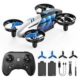 Holy Stone HS210T Drones for Kids, 2 IN1 MINI Indoor Drone with Land & Fly Mode, Four Posture Deformations RC Quadcopter with 3D Flip, Auto Hovering, Christmas Birthday Toy Gift for Boys and Girls