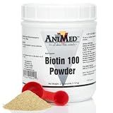 AniMed Biotin 100 Daily Horse Hoof Supplement & Equine Hair Growth Powder 2.5 lbs