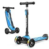 besrey 3 Wheel Scooter for Kids Ages 3-10 with 4 Adjustable Height