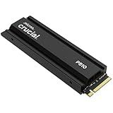 Crucial P510 PCIe Gen5 NVMe 1TB SSD with Heatsink, Up to 11,000MB/s, TLC NAND, Laptop & Desktop (PC) Compatible, for Gamers & Creatives, Solid State Drive – CT1000P510SSD5-01