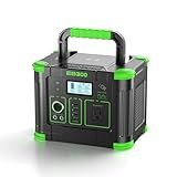 330W Portable Power Station, 288.6Wh Solar Generator with 60W USB-C PD Output, 110V Pure Sine Wave AC Outlet, 5W Wireless Charging, Multi-Port Power Supply for Camping, Home Blackout, RV Travel