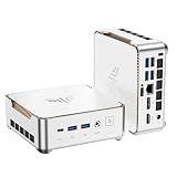 KAMRUI Pinova P2 AMD Ryzen 7330U(Beats R2544/3500U/10110U)Mini PC 16GB RAM 256GB SSD, Up to 4.3GHz, 4C/8T, 8MB L3 Smart Cache Mini Computers,Triple 4K Display for Home/Business Mini Desktop Computers