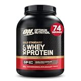 Optimum Nutrition Gold Standard Whey Protein, Double Rich Chocolate, 5 LB