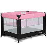 Dream On Me Zazzy Portable Baby Playard with Bassinet, Travel Carry Bag