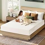 Rolanstar Twin Size Mattress, 8 Inch Gel Memory Foam Mattress in a Box, Fiberglass Free, Breathable for Cooler Sleep Supportive & Pressure Relief, CertiPUR-US Certified, White
