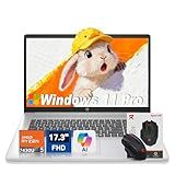 HP laptops 17 inch 2026, AMD 6-Core Ryzen 5 7430U(Beats i7 Gen 11th), Windows 11 Pro, 17.3" FHD IPS, Copilot Windows AI, Numeric KB, w/Accessory