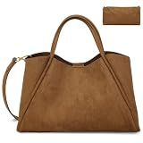 Omanmoli Leather Purses for Women Handbags Shoulder Top Handle Satchel