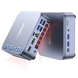 ACEMAGIC M5 Mini PC Windows 11 Pro Intel Core 14500HX Mini Computers 32GB RAM 1TB SSD, 55W HX-Class Processor 4.9GHz Mini PCTriple 4K HDMI/DP, WiFi 6, Micro Desktop PC for Home Office Business