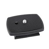 BlingKingdom Camera Quick Release Plate, 43 mm Tripod Quick Release Plate for Tripods and Cameras Tripod Mount