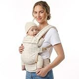 Baby Carrier Newborn to Toddler,Cotton Infant Carrier,7-40lbs Baby Carrier