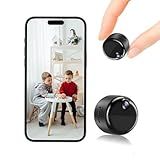Mini Camera, 1080P Wireless Indoor Security Camera, Upgraded 60-Days Battery Life, Auto Night Vision, PIR Motion Detection, Support 5G Wi-Fi, Remote Viewing for Baby Pet Monitoring and Home Security