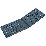 Targus Ergonomic Foldable Bluetooth Keyboard – Pocket-Sized, Split Ergonomic Design, Multi-Device Wireless Keyboard with DefenseGuard Protection - PKF00302US