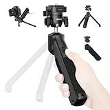 ULANZI Tabletop Tripod for Camera Mini Vlogging Tripod TT38, Uka F38 ClickOpen Flexible Travel Tripods for Sony/Canon/Nikon/Fujifilm DSLR DJI Osmo Nano Pocket Shooting Selfie Video Vlog