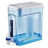 ZeroWater 22-Cup Ready-Read 5-Stage Water Filter Dispenser with Instant Read Out - 0 TDS for Improved Tap Water Taste - IAPMO Certified to Reduce Lead, Chromium, and PFOA/PFOS