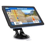 GPS Navigator for Car Truck RV, 7-Inch Car GPS with 2026 Maps Free Lifetime Updates, Voice Guidance, Speed Camera Alerts, Custom Truck Routing, Turn-by-Turn Voice Guidance